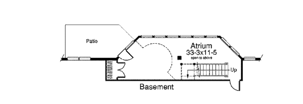 Dream House Plan - Traditional Floor Plan - Lower Floor Plan #57-360