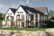 European Style House Plan - 1 Beds 1.5 Baths 2494 Sq/Ft Plan #455-361 