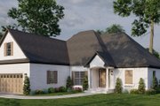 European Style House Plan - 3 Beds 2 Baths 1629 Sq/Ft Plan #17-2378 