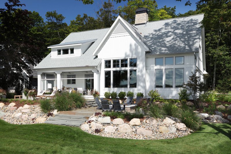 Architectural House Design - Exterior - Rear Elevation 3 for Farmhouse House Plan #928-310 - 4 bed, 5 bath