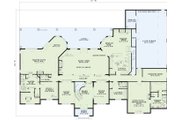 Traditional Style House Plan - 4 Beds 4 Baths 6388 Sq/Ft Plan #17-3127 Floor 