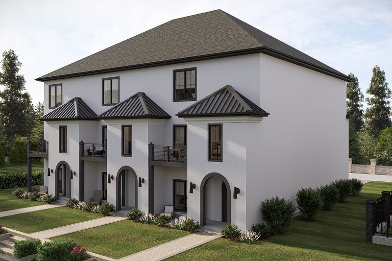 Home Plan - Exterior - Other Elevation for Cottage House Plan #455-722 - 4 bed, 4.5 bath