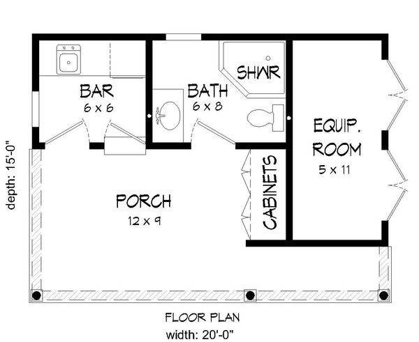Dream House Plan - Country Floor Plan - Main Floor Plan #932-154