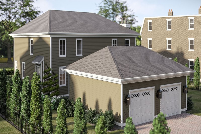Dream House Plan - Exterior - Other Elevation 1 for Victorian House Plan #455-776 - 4 bed, 2.5 bath