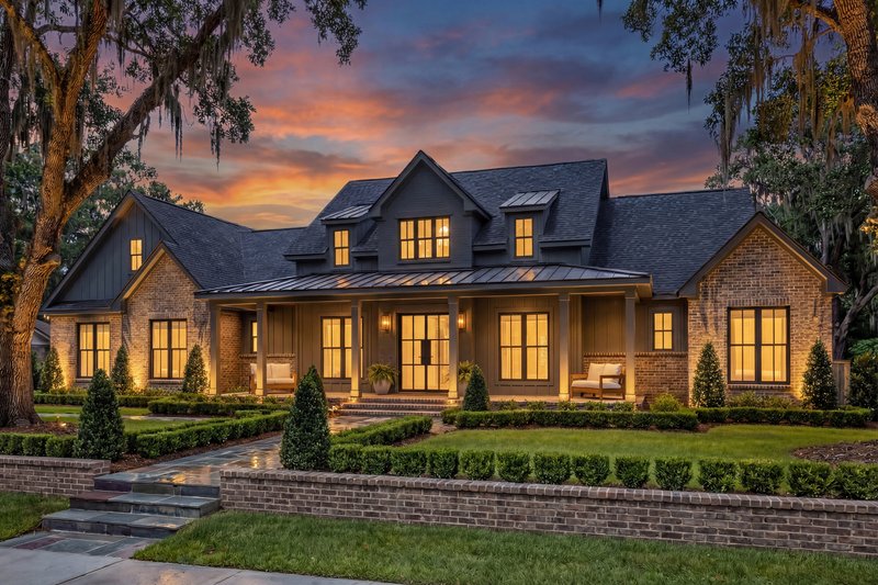 Dream House Plan - Exterior - Front Elevation 3 for Farmhouse House Plan #430-421 - 3 bed, 3.5 bath
