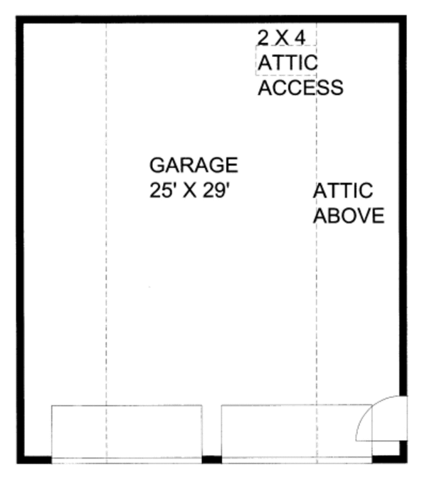 Bungalow Floor Plan - Main Floor Plan #117-804