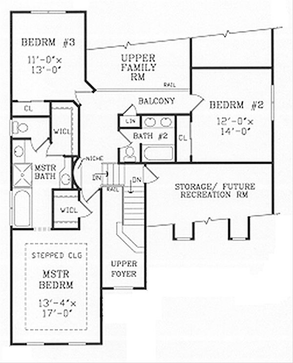 2600 square foot country home