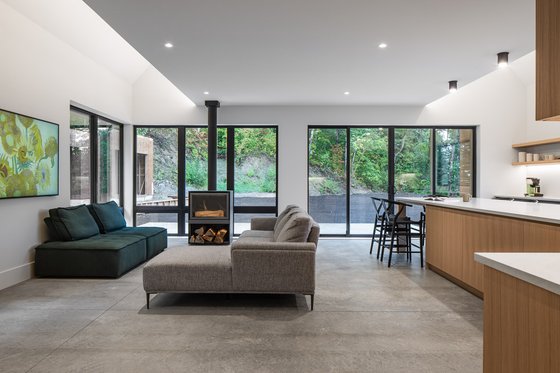 Interior - Family Room for Cabin House Plan #1114-38 - 3 bed, 3 bath