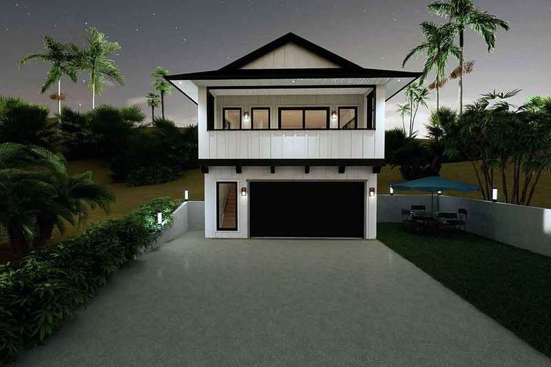 House Blueprint - Cottage Exterior - Front Elevation Plan #1101-20
