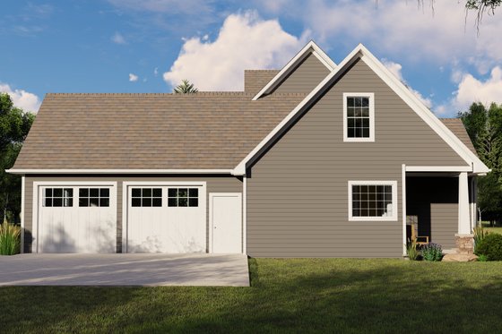 Exterior - Other Elevation for Cottage House Plan #1064-67 - 4 bed, 2.5 bath