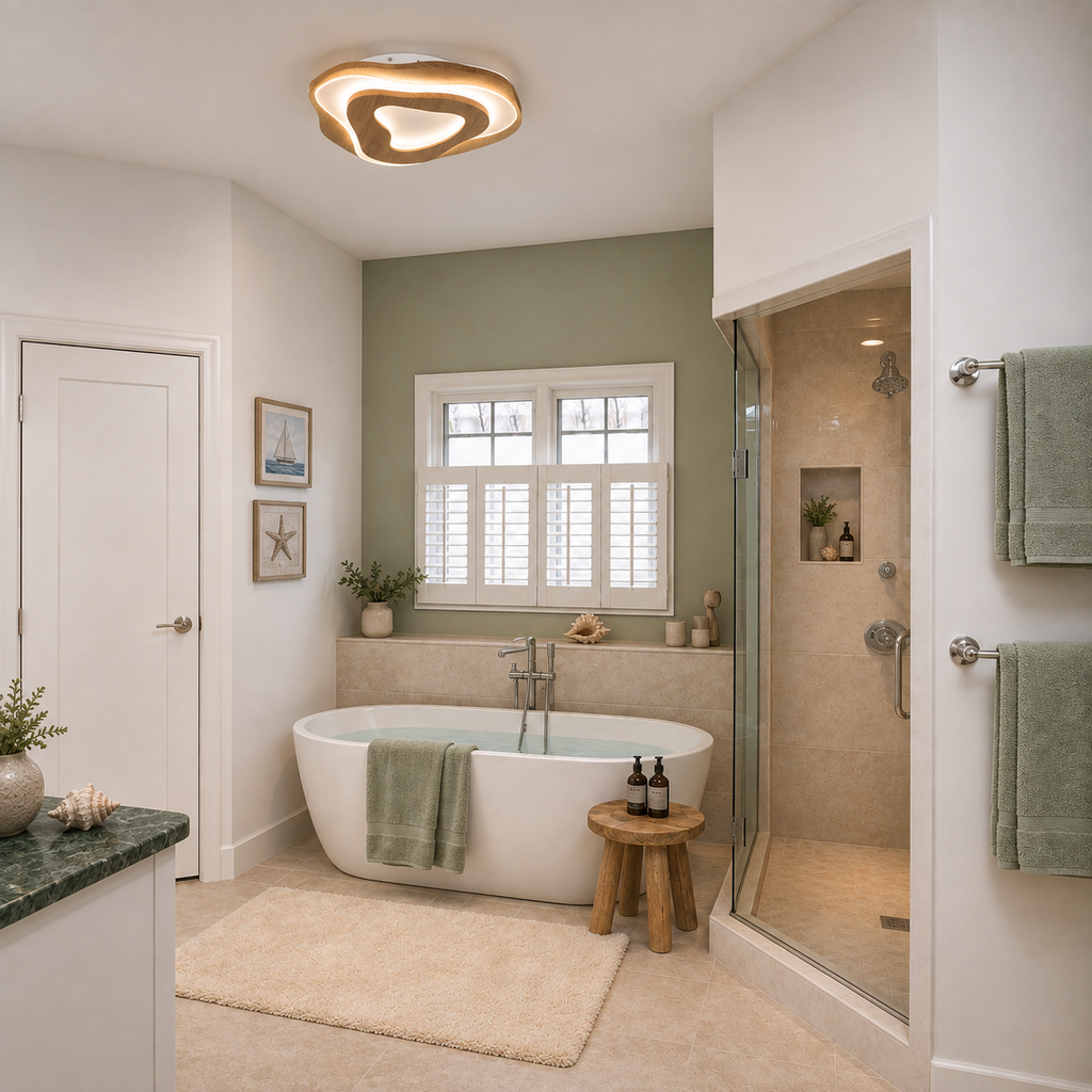 Interior - Master Bathroom for Country House Plan #928-47 - 4 bed, 2.5 bath