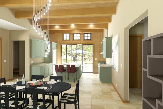 Interior - Kitchen for Country House Plan #1126-3 - 3 bed, 3 bath