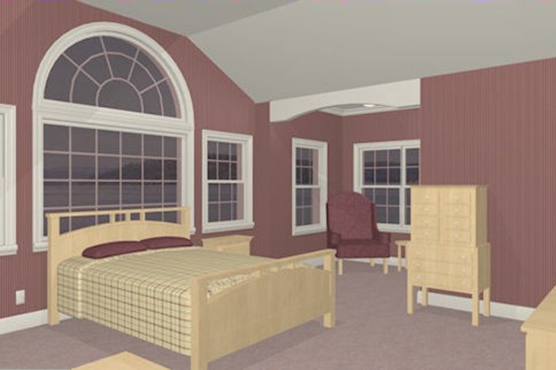 Architectural House Design - Photo 4 for Southern House Plan #56-564 - 3 bed, 2.5 bath
