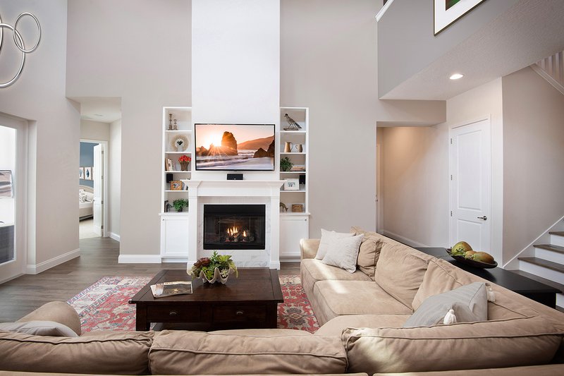 Architectural House Design - Interior - Family Room 3 for Contemporary House Plan #938-92 - 4 bed, 4 bath