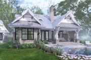 Farmhouse Style House Plan - 3 Beds 2 Baths 1421 Sq/Ft Plan #120-292 