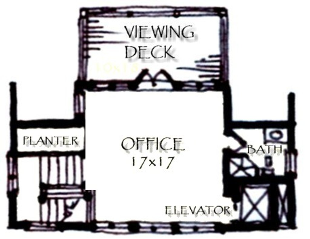 Floor Plan - Other Floor for Craftsman House Plan #921-30 - 4 bed, 5.5 bath
