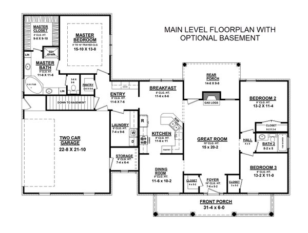 Dream House Plan - Southern Floor Plan - Other Floor Plan #21-333