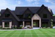 Farmhouse Style House Plan - 4 Beds 4.5 Baths 5492 Sq/Ft Plan #1064-296 