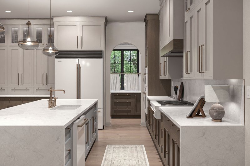 Architectural House Design - Interior - Kitchen 1 for Cottage House Plan #455-784 - 3 bed, 2.5 bath