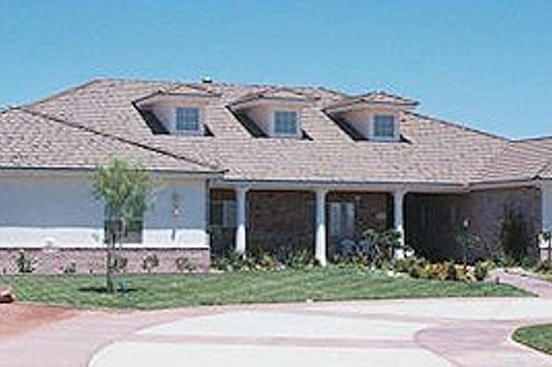 Dream House Plan - Exterior - Other Elevation for Ranch House Plan #1-933 - 5 bed, 5.5 bath