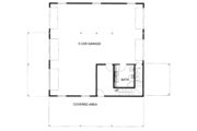 Farmhouse Style House Plan - 2 Beds 2.5 Baths 1660 Sq/Ft Plan #117-796 