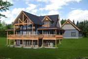 Craftsman Style House Plan - 4 Beds 2.5 Baths 2977 Sq/Ft Plan #117-971 