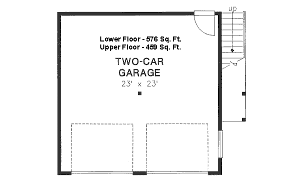 House Blueprint - Bungalow Floor Plan - Main Floor Plan #18-4527