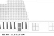 European Style House Plan - 3 Beds 2 Baths 1747 Sq/Ft Plan #17-123 