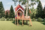 Country Style House Plan - 0 Beds 0 Baths 268 Sq/Ft Plan #455-411 