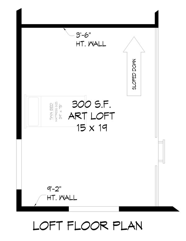 Contemporary Floor Plan - Other Floor Plan #932-457