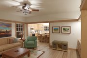 Craftsman Style House Plan - 3 Beds 2 Baths 1776 Sq/Ft Plan #1099-4 