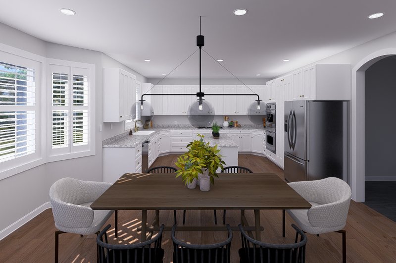 Home Plan - Interior - Dining Room 1 for Country House Plan #1060-349 - 3 bed, 2.5 bath