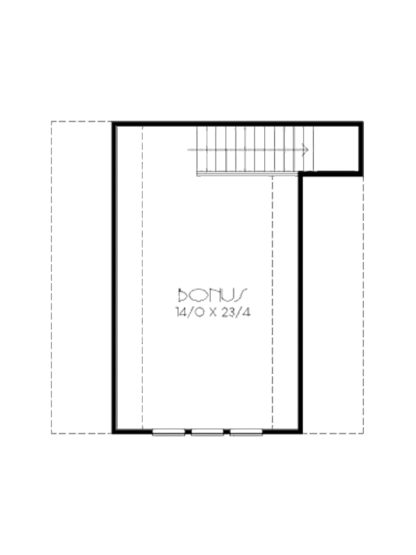 Craftsman Floor Plan - Other Floor Plan #423-19