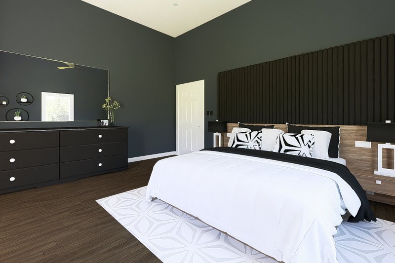 Home Plan - Interior - Bedroom for Barndominium House Plan #1064-392 - 1 bed, 1 bath