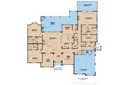 European Style House Plan - 3 Beds 3.5 Baths 3765 Sq/Ft Plan #923-58 