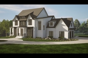 Farmhouse Style House Plan - 4 Beds 4.5 Baths 3778 Sq/Ft Plan #1116-26 Exterior 