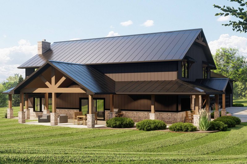Home Plan - Exterior - Other Elevation 1 for Country House Plan #1064-270 - 4 bed, 3.5 bath