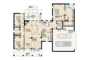 Southern Style House Plan - 3 Beds 2 Baths 1653 Sq/Ft Plan #36-425 
