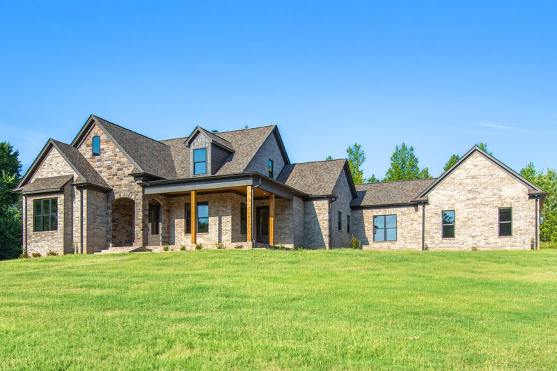 Dream House Plan - Exterior - Front Elevation 4 for Country House Plan #63-413 - 4 bed, 4 bath