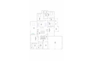 Floor Plan - Main Floor for Farmhouse House Plan #1109-24 - 4 bed, 3 bath