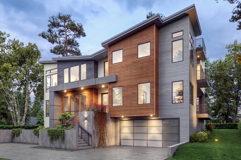 Dream House Plan - Exterior - Other Elevation for Contemporary House Plan #1066-268 - 5 bed, 5.5 bath