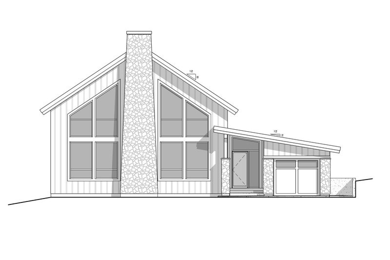 House Design - Exterior - Front Elevation 3 for Cabin House Plan #1086-25 - 6 bed, 4 bath