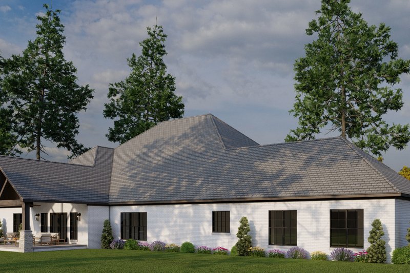 House Plan Design - Exterior - Other Elevation 1 for Craftsman House Plan #17-2609 - 5 bed, 3.5 bath