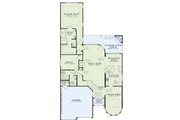 European Style House Plan - 4 Beds 2.5 Baths 2889 Sq/Ft Plan #17-2307 Floor 