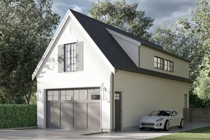 Farmhouse Exterior - Front Elevation Plan #1114-55