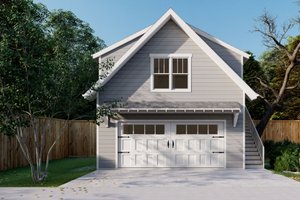 Home Plan - Farmhouse Exterior - Front Elevation Plan #461-87