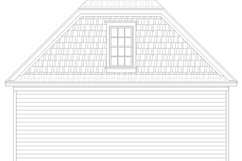 Dream House Plan - Exterior - Rear Elevation for Country House Plan #932-368, 0 bath