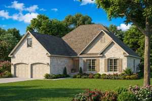 Traditional Exterior - Front Elevation Plan #17-1103