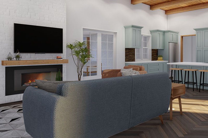 Architectural House Design - Interior - Other 1 for European House Plan #923-301 - 3 bed, 2.5 bath