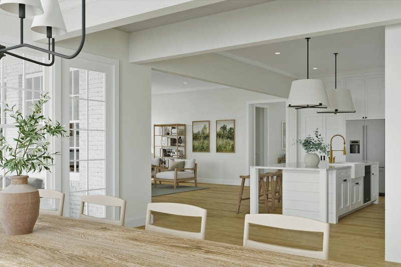House Design - Interior - Kitchen 1 for European House Plan #461-110 - 5 bed, 4 bath